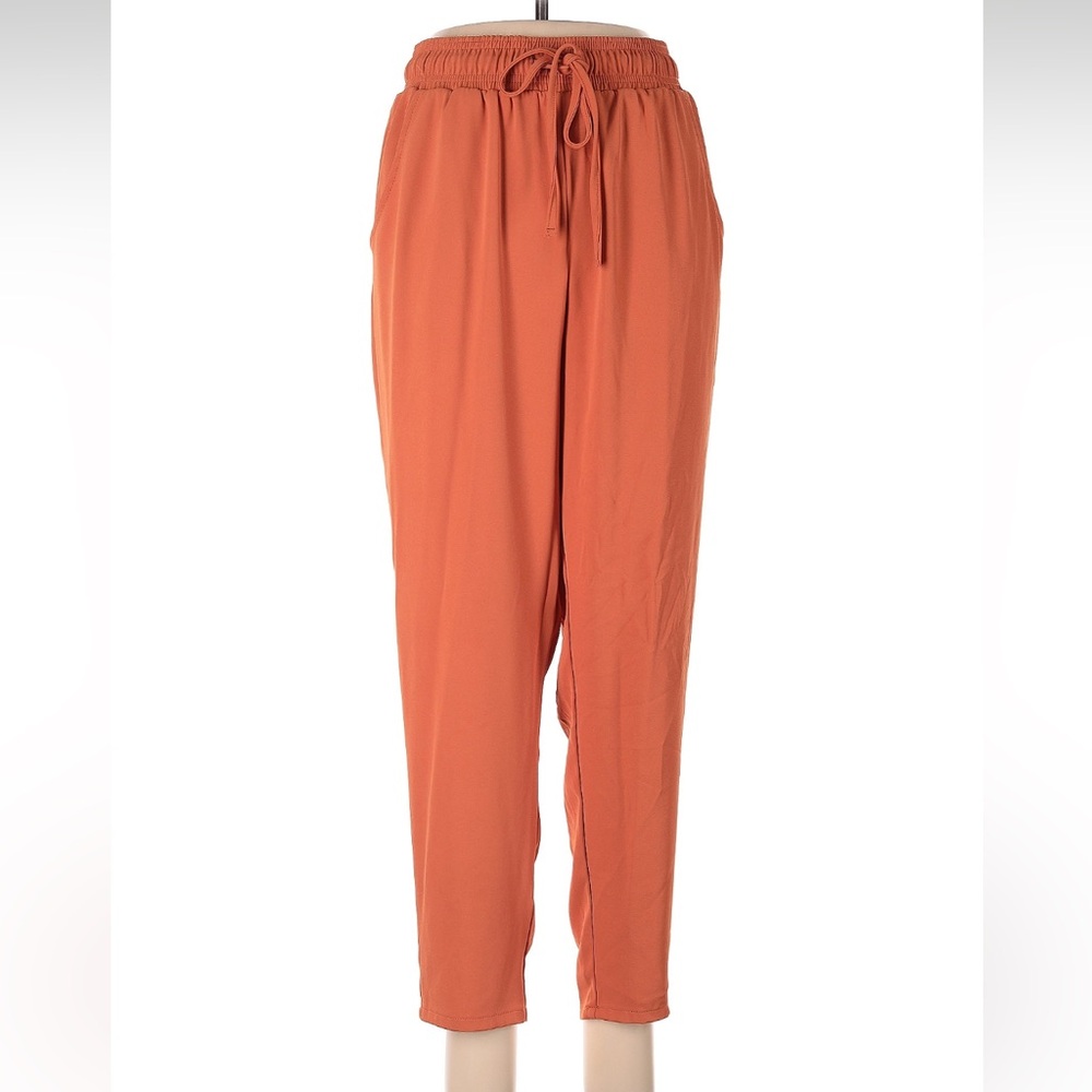 MELLODAY Orange Track Pants